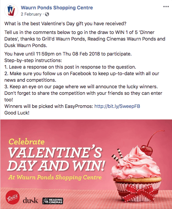 Valentines give-away