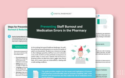 Preventing Staff Burnout and Medication Errors in the Pharmacy